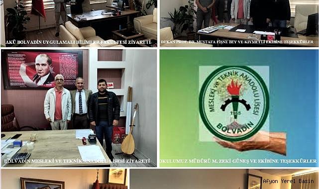 BOL-DAV BOLVADİNLİLER DAYANIŞMA VAKFI YÖNETİM KURULU BAŞKANIMIZ BOLVADİN’DE BİR DİZİ TEMASLARDA BULUNDU