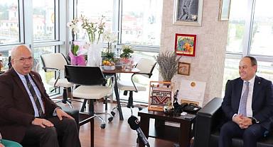 ÇOBAN VE İGM ÜYELERİ, SERTESER VE ÇELİKTEN’İ ZİYARET ETTİ