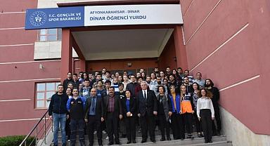 Dinar Yurdunda “Sivil Savunma Alarm ve İkaz Tatbikatı” düzenlendi