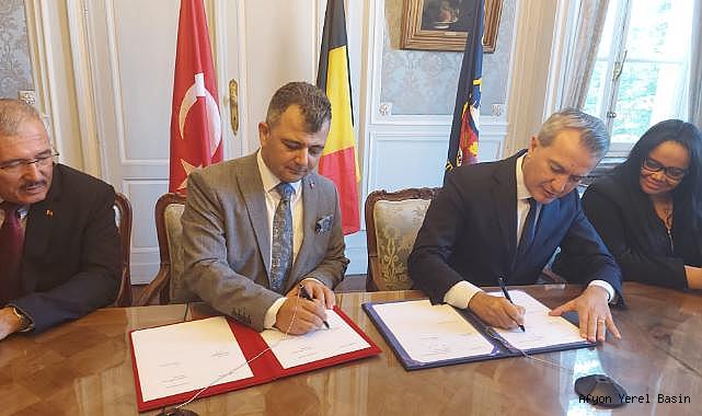 Emirdağ Belediyesinden Belçika Çıkarması