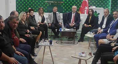 GELECEK PARTİSİ AFYONKARAHİSAR TEŞKİLATI GENEL MERKEZ HEYETİNİ AĞIRLADI 