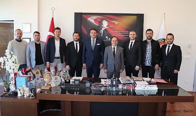 GENÇ GİRİŞİMCİLER'DEN SERTESER VE ÇELİKTEN'E ZİYARET