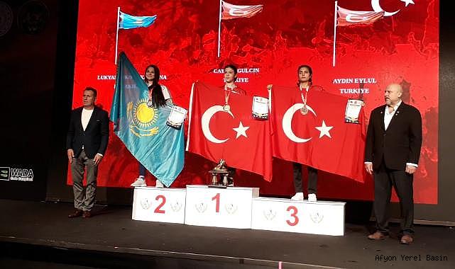 GÜLÇİN ÇAYLAN GURURUMUZ OLDU