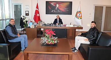 HÜSNÜ SERTESER'E TEBRİK ZİYARETİ