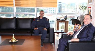 İL JANDARMA KOMUTANI KIRGEL’DEN TEBRİK ZİYARETİ