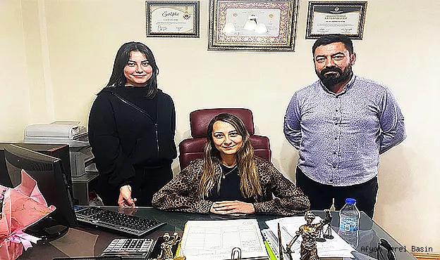 Isparta'da Yeni Avukat Fadime Öztürk'e Ziyaret