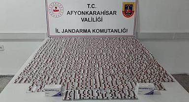 JANDARMA ÇOK SAYIDA UYUŞTURUCU HAP ELE GEÇİRDİ.!