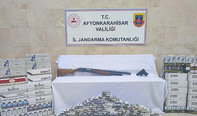 KAÇAK SİGARA SATIŞI YAPAN KİŞİ YAKALANDI.!!