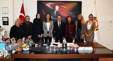 KADIN GİRİŞİMCİLER’DEN TEBRİK ZİYARETİ