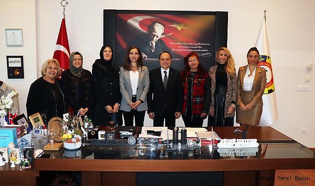 KADIN GİRİŞİMCİLER’DEN TEBRİK ZİYARETİ