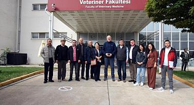 Kırgız Veteriner Hekimler AKÜ Veteriner Fakültesini Ziyaret Etti