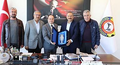 MERMERCİLER DERNEĞİ'NDEN SERTESER VE ÇELİKTEN'E ZİYARET