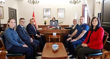 PTT’nin 182. Kuruluş yıldönümünde Vali Yiğitbaşı’na ziyaret