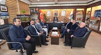 SANDIKLI TİCARET ODASINDAN BAŞKAN DR. MUSTAFA ÇÖL’E ZİYARET