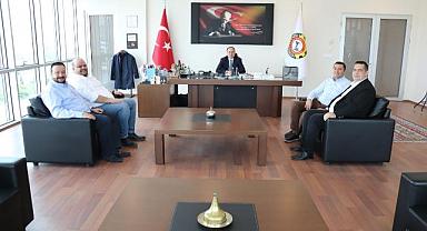 SERTESER'E TEBRİK ZİYARETİ