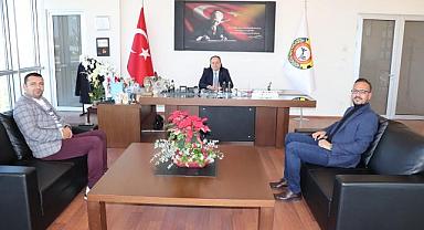 SERTESER VE ÇELİKTEN’E TEBRİK ZİYARETİ