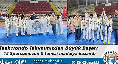 Taekwondo Takımından büyük başarı