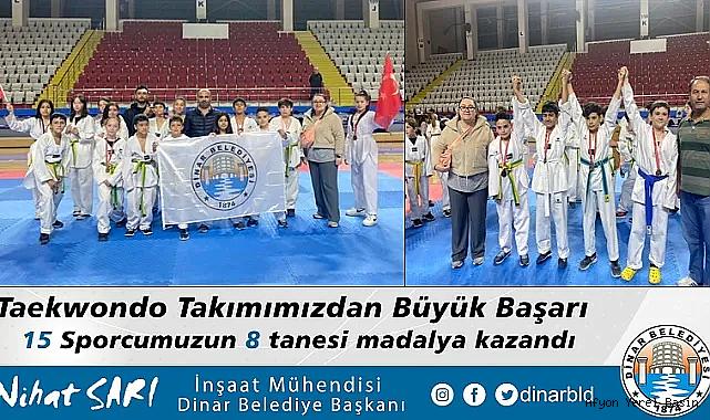 Taekwondo Takımından büyük başarı