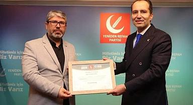 AFYON TEŞKİLATLARINA ERBAKAN’DAN TEŞEKKÜR