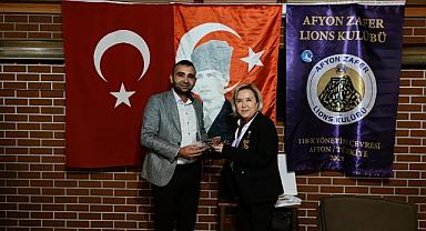 Afyon Zafer Lions Kulubü 24 yılın Öğretmenini belirledi 