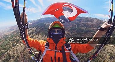Afyonkarahisarlı yamaç paraşütü pilotu 