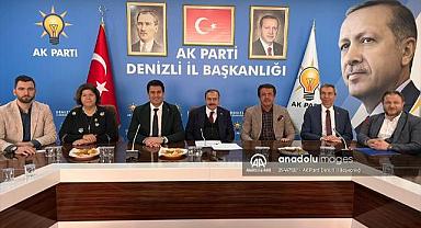 AK Parti'li Eroğlu, Denizli'de ziyaretlerde bulundu