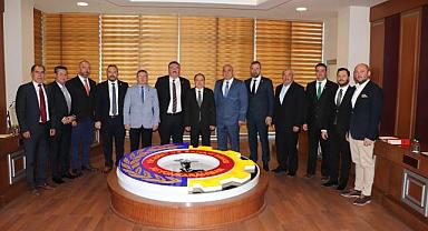 ATB YÖNETİMİ’NDEN ATSO’YA ZİYARET