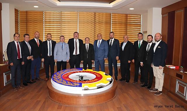 ATB YÖNETİMİ’NDEN ATSO’YA ZİYARET