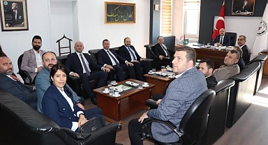 ATSO'DAN BARO'YA ZİYARET