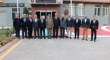 ATSO’DAN TUĞGENERAL ALP’E TAZİYE ZİYARET