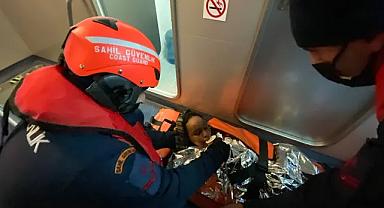 Aydın'da 8 düzensiz göçmen kurtarıldı