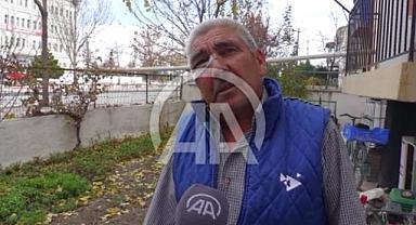 Bahçesinden sahipsiz köpekleri çıkarırken düşüp yaralanan kişi tedavi edildi