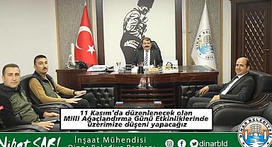 Başkan Nihat Sarı'dan Milli Ağaçlandırma Günü'ne Tam Destek