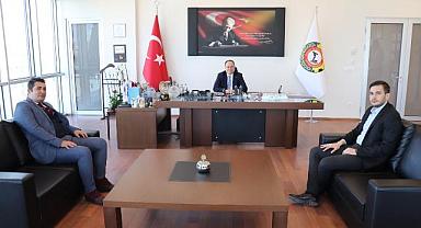 CAFER DEMİR'DEN SERTESER'E TEBRİK ZİYARETİ