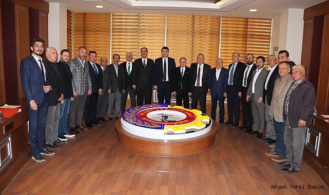 DEMOKRAT PARTİ GENEL BAŞKANI UYSAL, ATSO’YU ZİYARET ETTİ