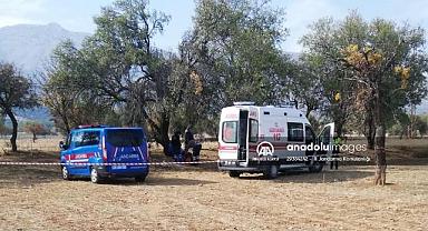 Denizli'de hayvanlarını otlatmak için araziye giden kişi ölü bulundu