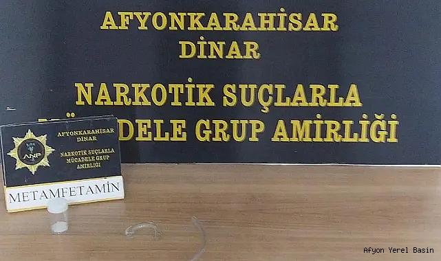 Dinar'da Uyuşturucu Operasyonu