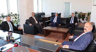 DİNAR TSO’DAN SERTESER VE ÇELİKTEN’E ZİYARET