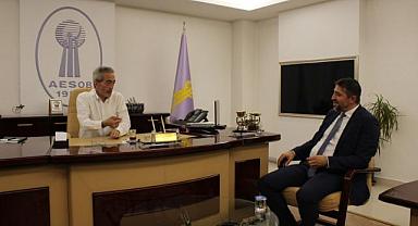 Dr. Özgür’den ESOB’a nezaket ziyareti