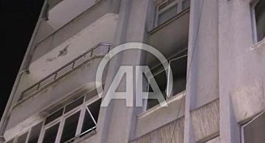 Eşi ve 3 çocuğunun bulunduğu evini ateşe veren kişi gözaltına alındı