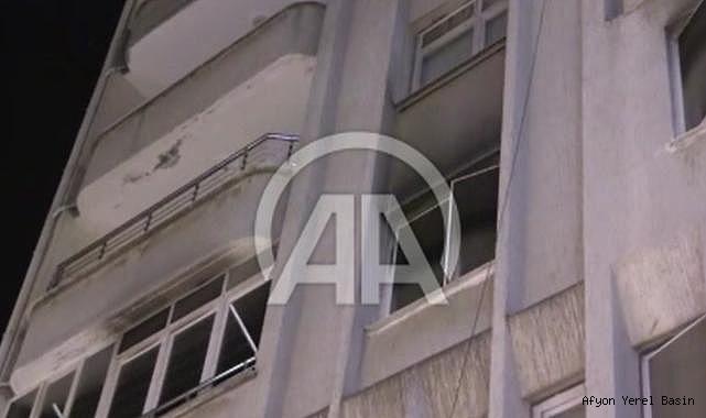 Eşi ve 3 çocuğunun bulunduğu evini ateşe veren kişi gözaltına alındı