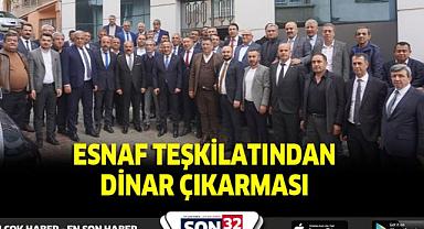 Esnaf teşkilatından Dinar çıkarması