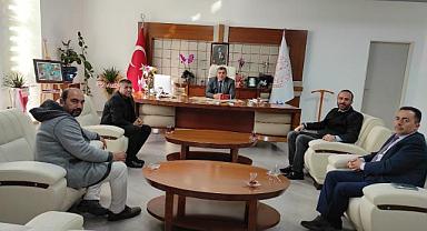 İnternet Habercileri İl Müdürü Sünnetçiyi ziyaret etti