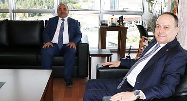 İSCEHİSAR BELEDİYE BAŞKANI ŞAHİN’DEN TEBRİK ZİYARETİ