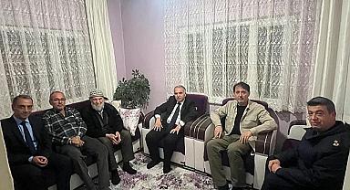 KAYMAKAM DURU ŞEHİT MAHMUT KAVAK'IN AİLESİNİ ZİYARET ETTİ