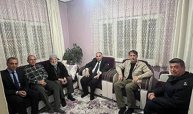 KAYMAKAM DURU ŞEHİT MAHMUT KAVAK'IN AİLESİNİ ZİYARET ETTİ