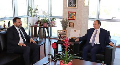 KOSGEB BAŞKANI KURT, ATSO'YU ZİYARET ETTİ