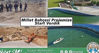 Millet Bahçesi Projemize start verdik