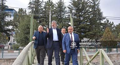 Milletvekili Ali Özkaya, İscehisar ilçesinde incelemede bulundu.