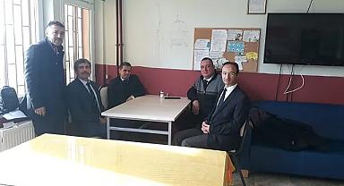 Milli Eğitim Müdürü Ufuk Taşbaş Okul Denetiminde